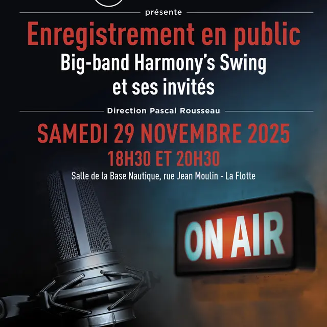 Enregistrement Big-band Harmony Swing_La Flotte