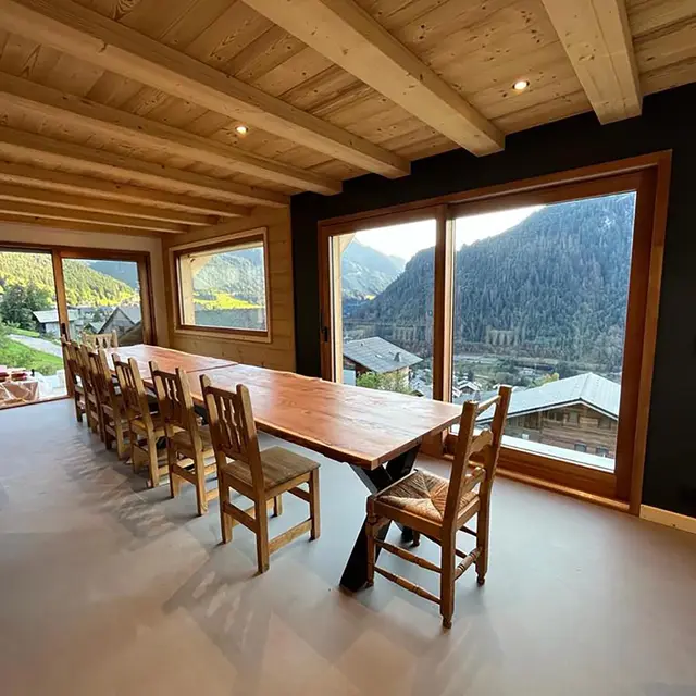La Korniche - Salle à manger avec vue