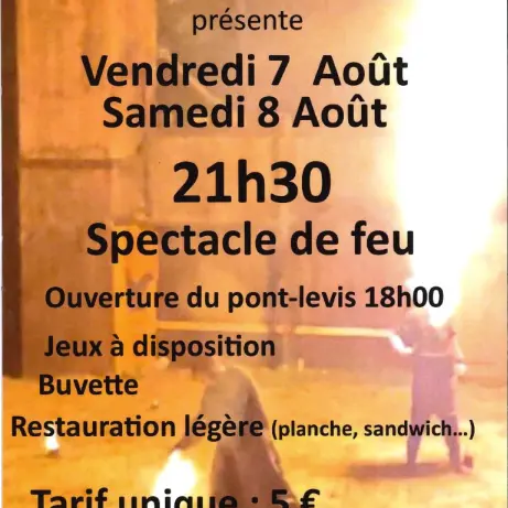 Spectacle de feu_Saint-Alban-les-Eaux