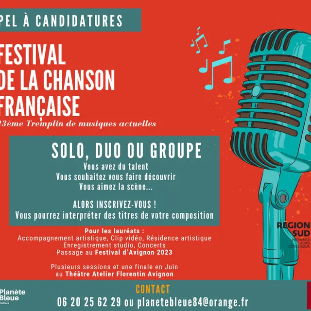 Festival de la chanson française_Avignon