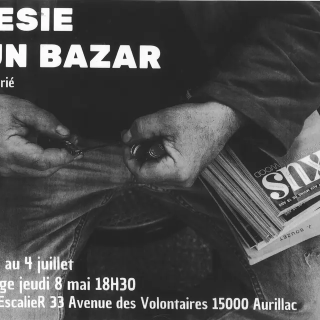 Exposition de photos d'Antoine Marié : Poésie d'un bazar_Aurillac
