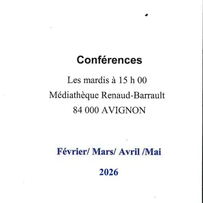 Les après-midi de Fonseca février--mai_Avignon