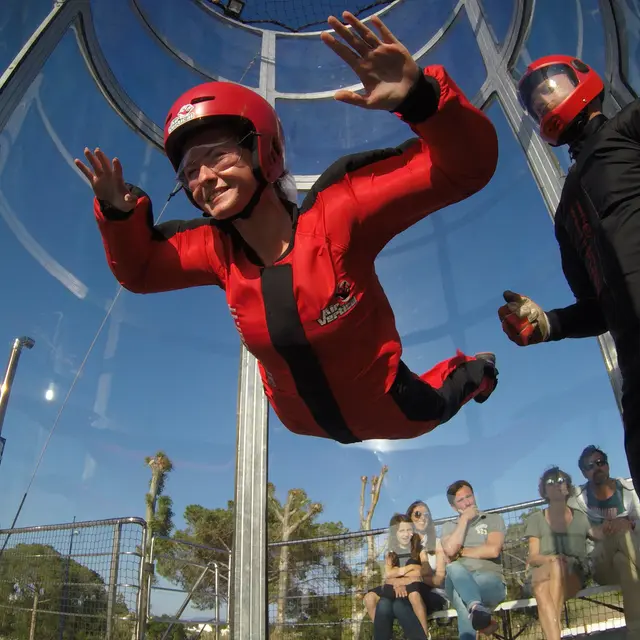 Simulateur de chute libre