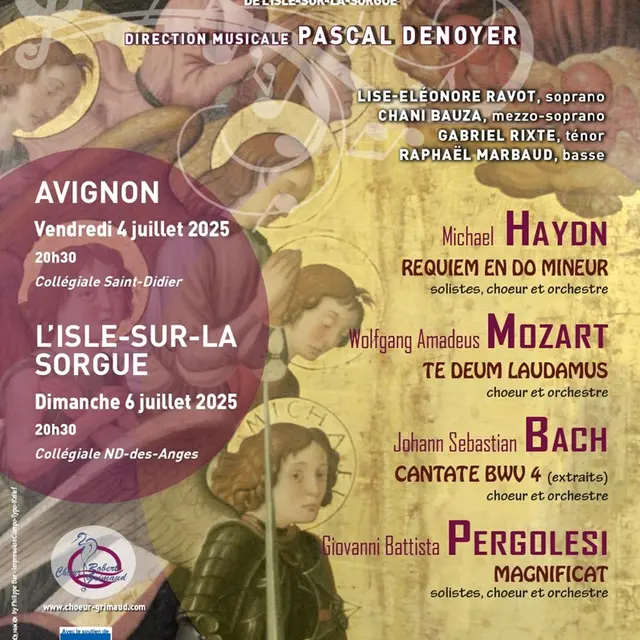 Le choeur et l'orchestre Robert Grimaud en concert_Avignon