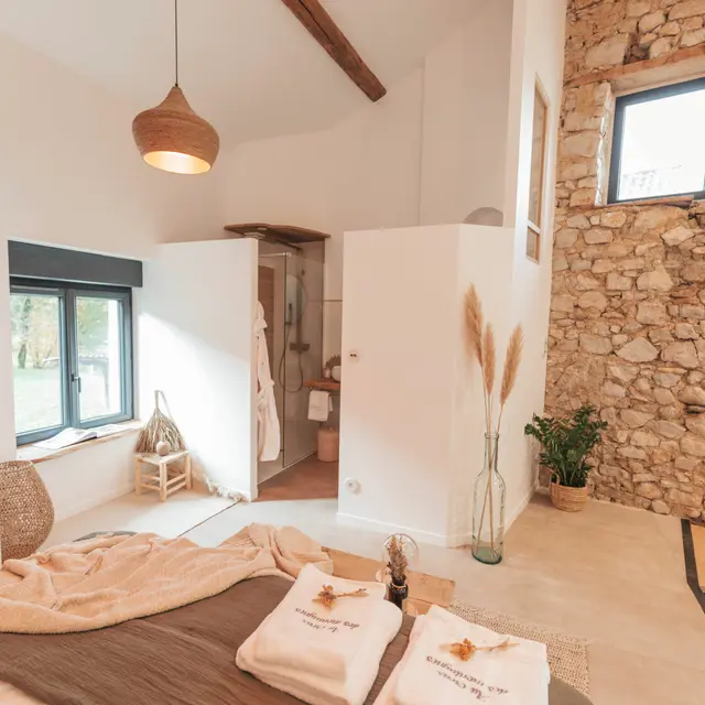 Gite Au creux des montagnes, spa et bien-être
