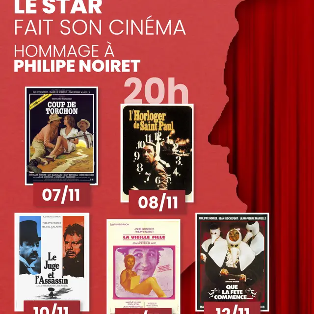 Le Star fait son cinéma : Hommage à Philippe Noiret_Saint-Tropez