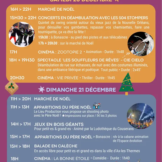 Jeu de pistes pendant le Marché de Noël !_Ax-les-Thermes