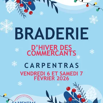 Braderie d'Hiver des Commerçants_Carpentras