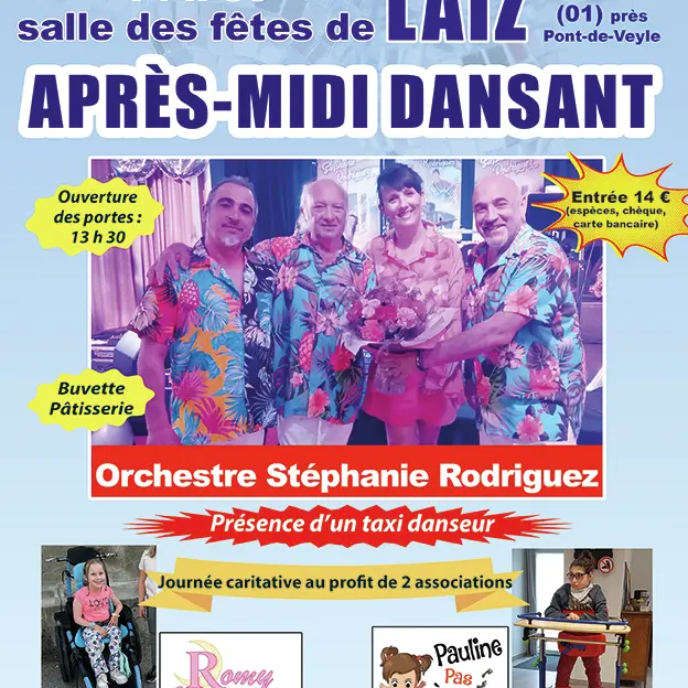 Affiche thé dansant