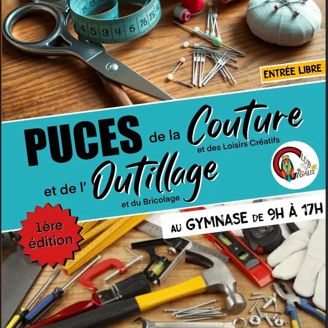 Puces de la couture et de l'outillage_Sainte-Anastasie-sur-Issole