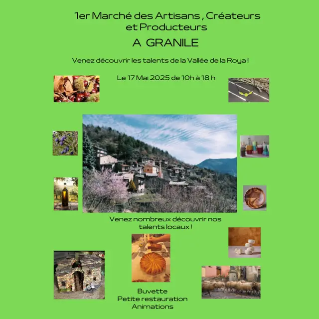 1er marché des artisans de la vallée de la Roya_Tende