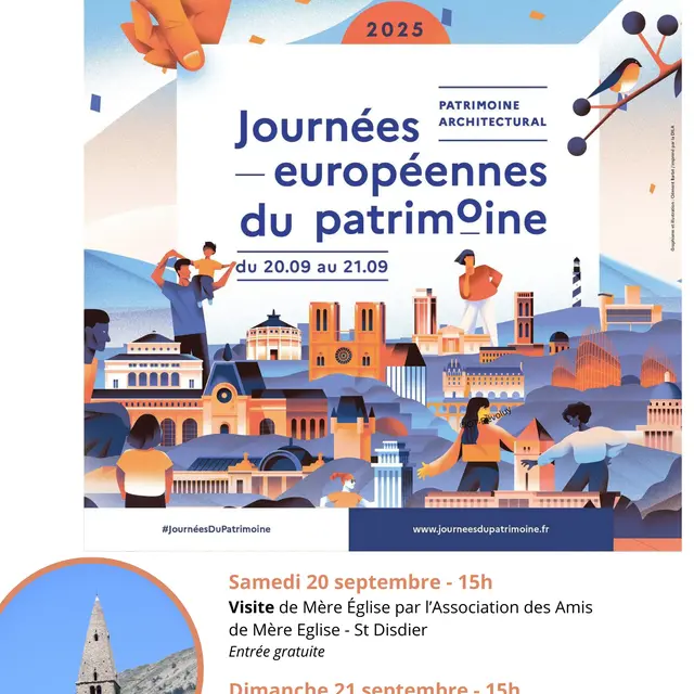 Visite guidée de Mère-Église - Journées du patrimoine_Dévoluy