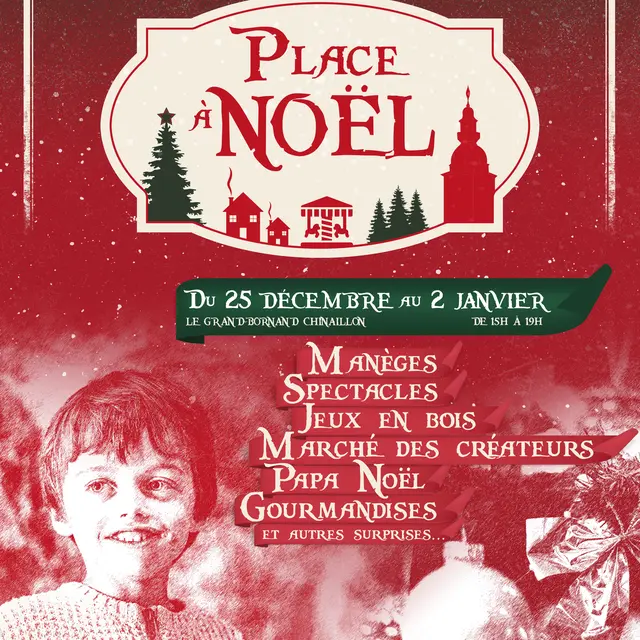 Place à Noël : Espace Chantier par la compagnie Festijeux_Le Grand-Bornand