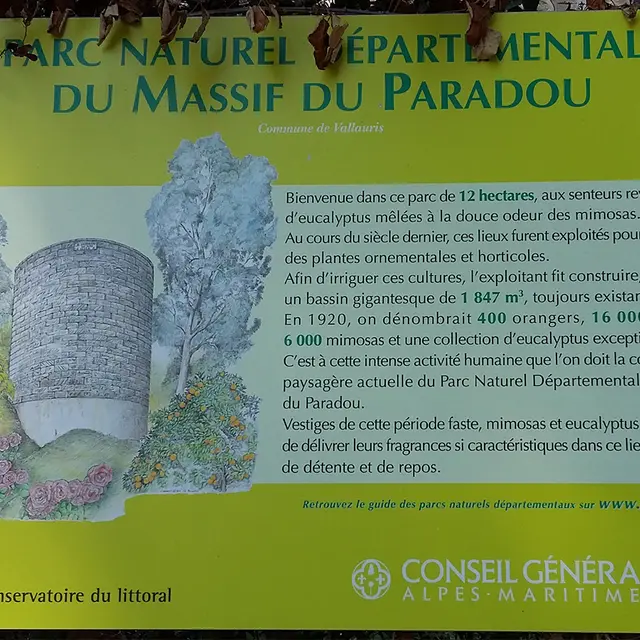 Parc départemental du Paradou - Golfe-Juan