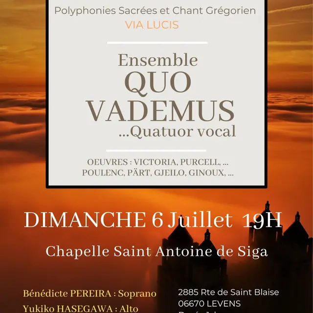Concert de musique sacrée_Levens