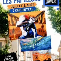Exposition Y'a de l'art dans l'air - Les Papillons_Carpentras