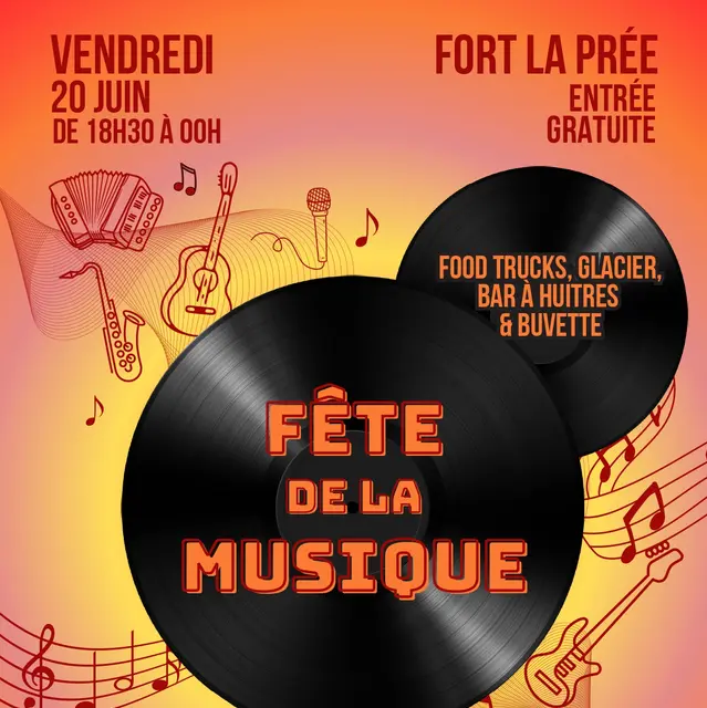 Fête de la musique au Fort la Prée_La Flotte