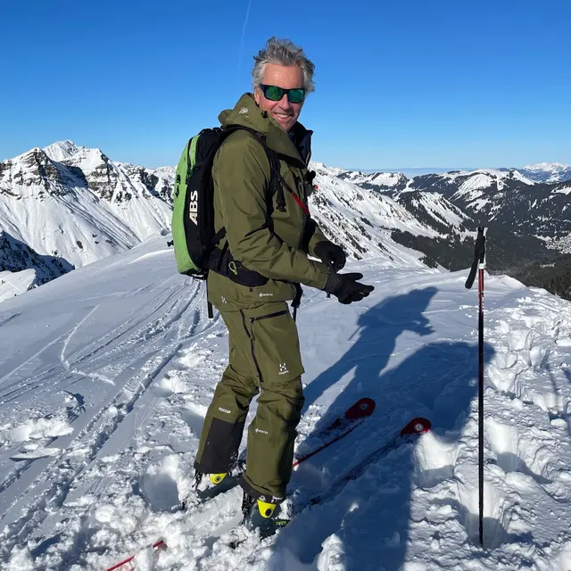 Jean-Luc moniteur de ski