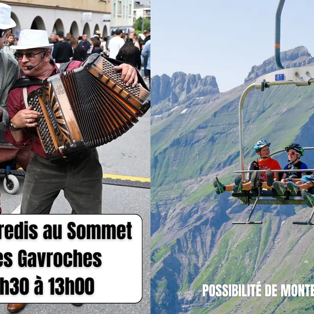 Les Mercredis au sommet : Duo Les Gavroches_La Giettaz