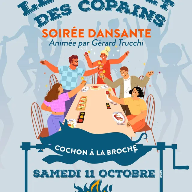 Le banquet des copains_Villefranche-sur-Mer