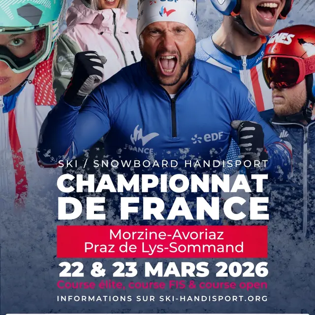 Championnat de France Ski & Snowboard Handisport 2026_Avoriaz