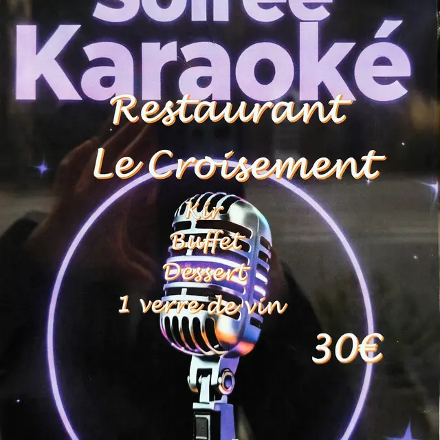 Soirée karaoké au Croisement_Tende