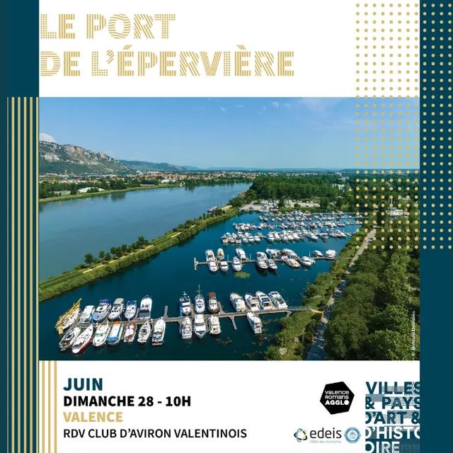 Visite guidée : Le port de l'Epervière_Valence