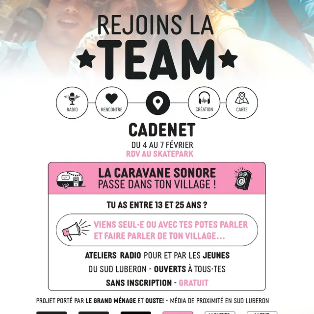Le Grand Ménage : Caravane Sonore à Cadenet