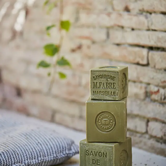 Cubes savon de Marseille Marius Fabre