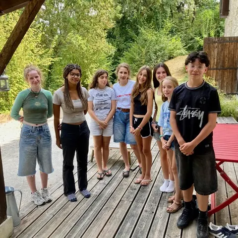 Colo anglais en France