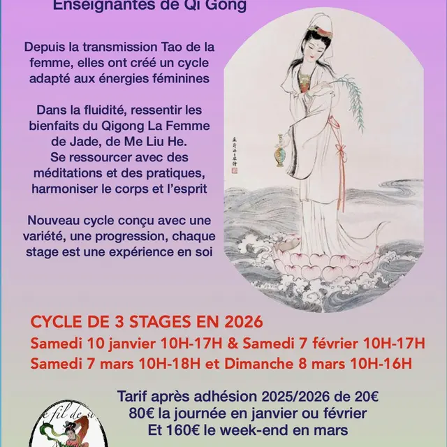 Stages qigong de la femme_Arles
