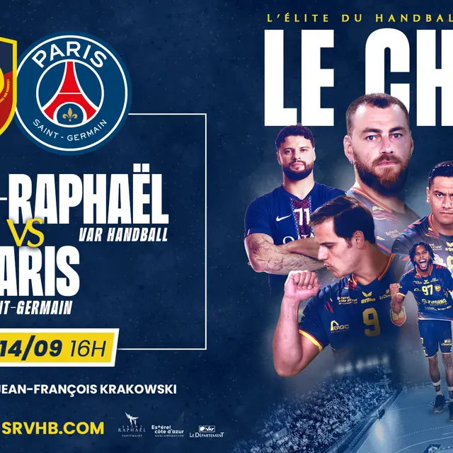 Handball - Saint-Raphaël Vs Paris Saint-Germain_Saint-Raphaël