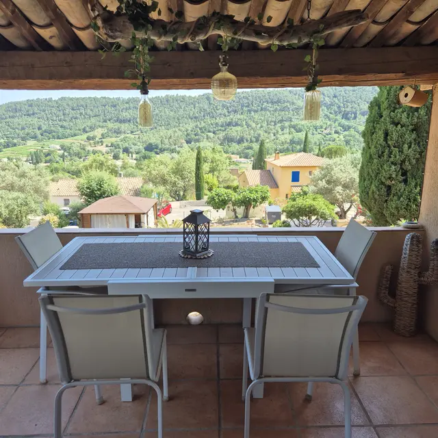 terrasse tropézienne privative