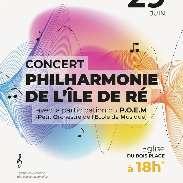 Concert Philharmonie_Le Bois-Plage-en-Ré