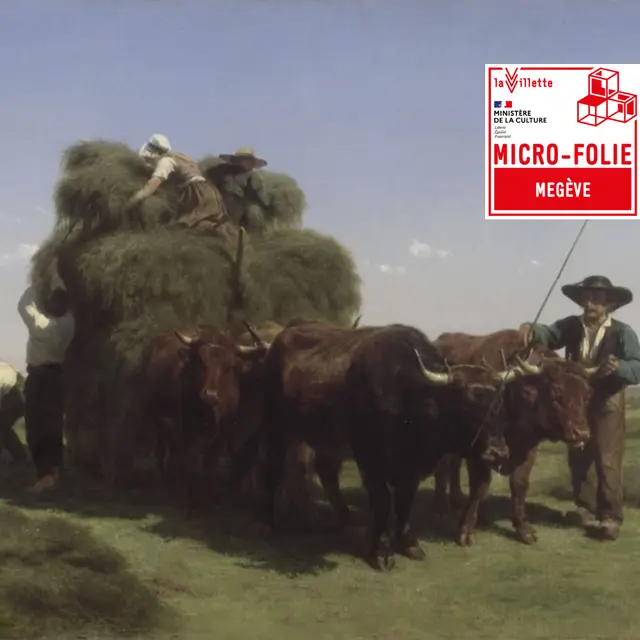 Micro-Folie : Quand l'agriculture inspire l'art_Megève