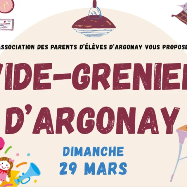 Vide-grenier de l'APE_Argonay