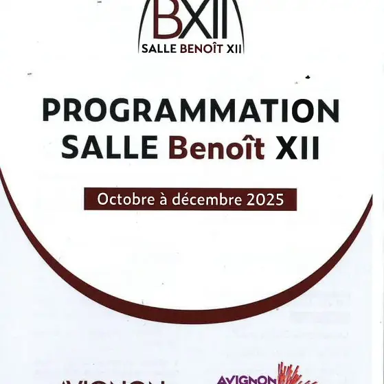 Visuel programmation salle Benoit XII