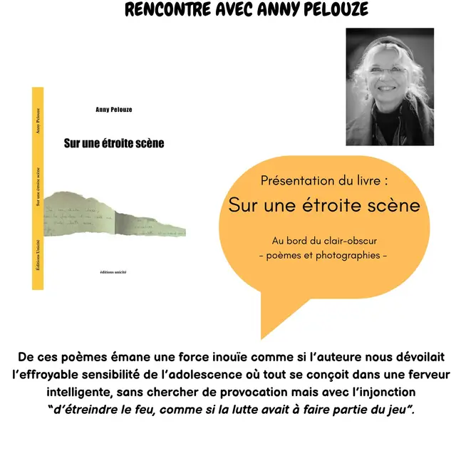 Rencontre avec Anny Pelouse : Sur une étroite scène_Barjols