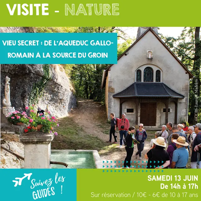 Visite guidée Vieu secret : de l'aqueduc romain à la source du Groin_Valromey-sur-Séran