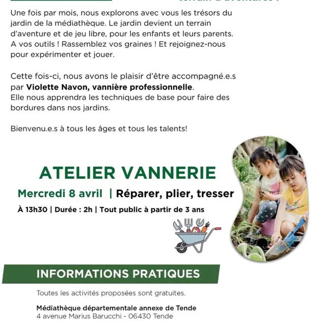 Activités au jardin partagé_Tende