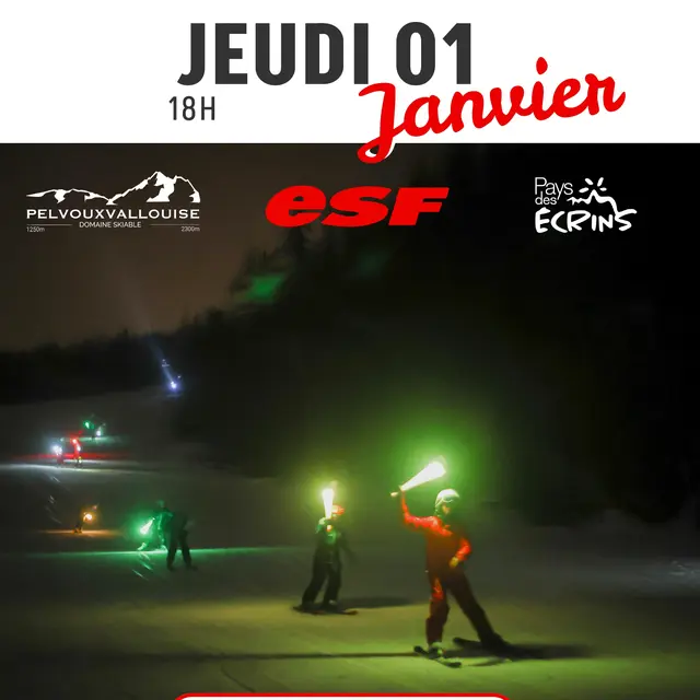 Descente aux lampions des enfants_Vallouise-Pelvoux