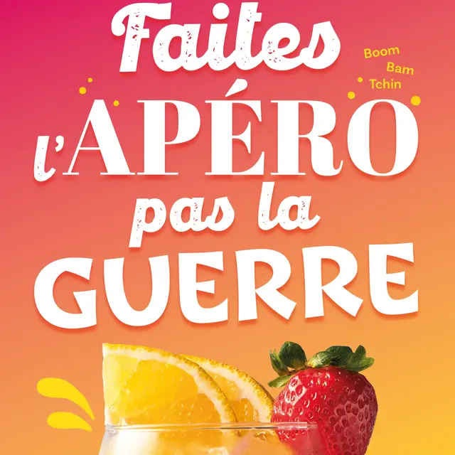 pièce de théâtre Faites l'apéro pas la guerre_Saint-Gervais-les-Bains
