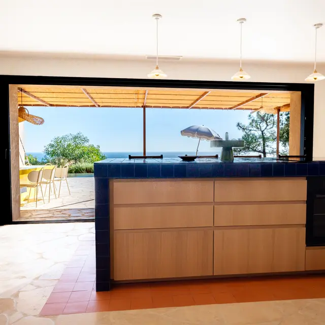 Villa Câline Cuisine Vue Mer