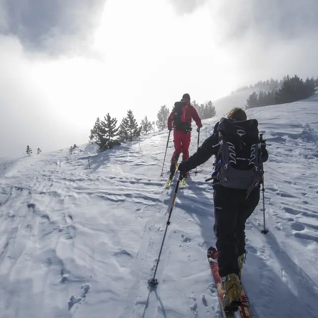 Initiation Ski de randonnée à Montclar