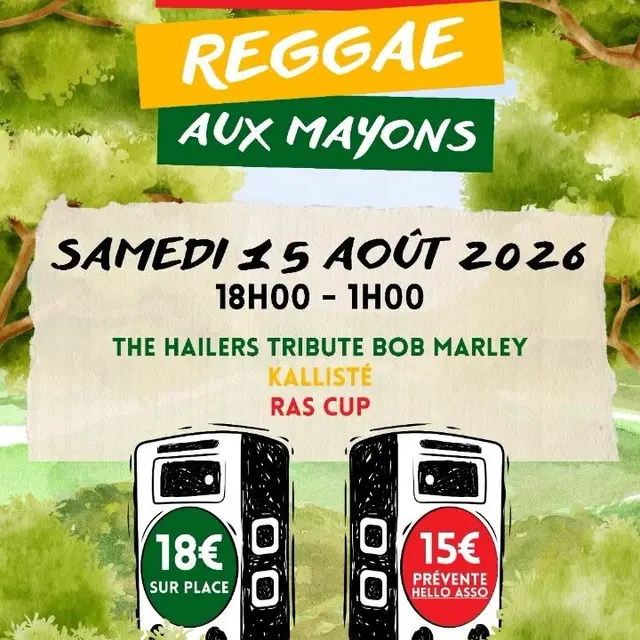Goo vibe's festival Reggae aux Mayons_Les Mayons