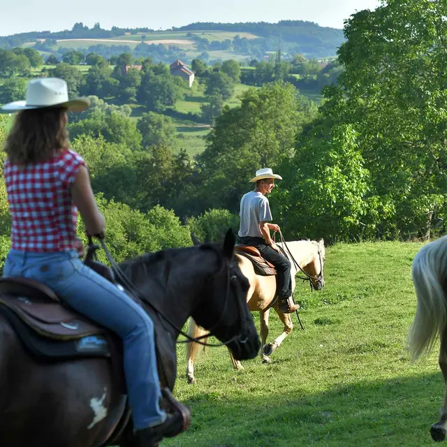 Randonnée équestre