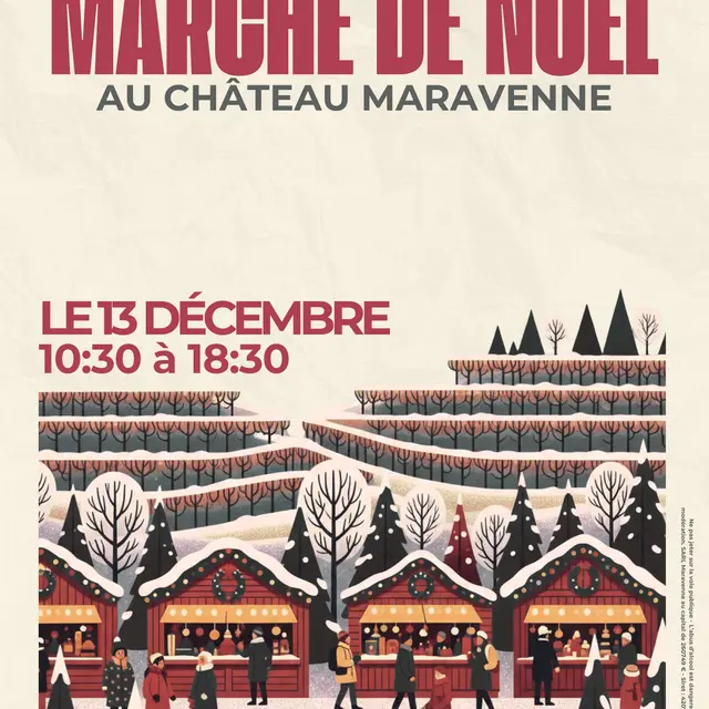 Marché de Noël au Château Maravenne à La Londe