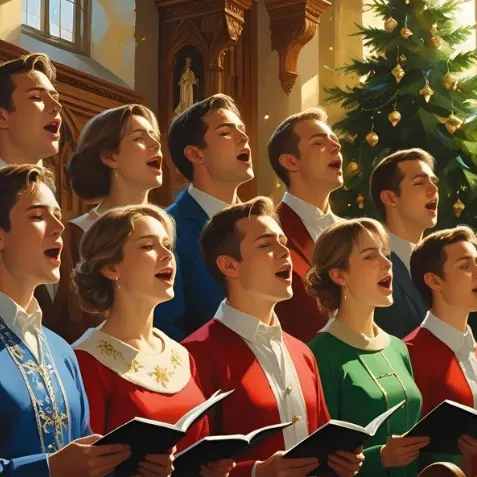 Photo des choristes
