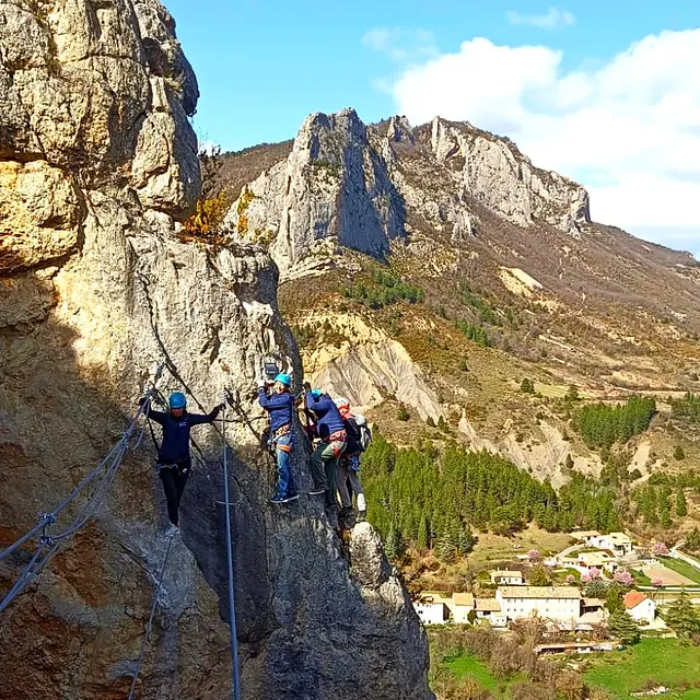 Via ferrata de Paturle Orpierre - Vertige Sport_Orpierre