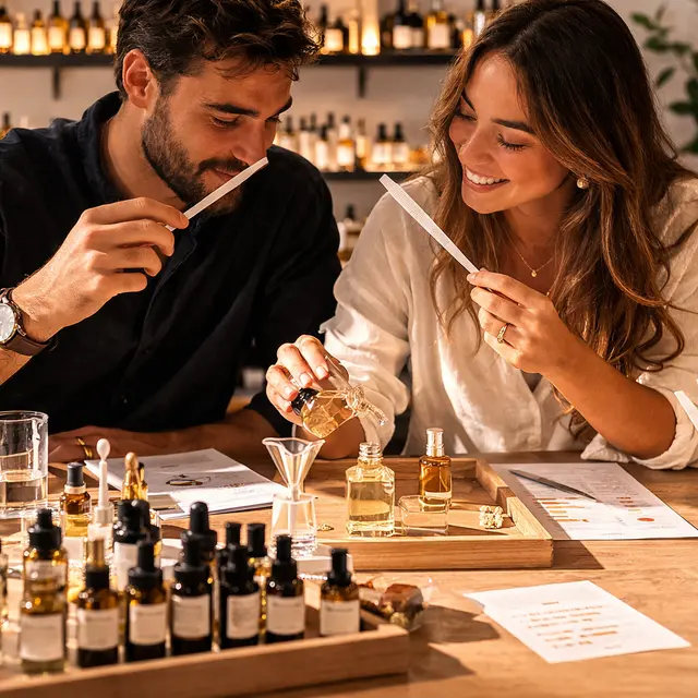 Grasse : Atelier privé en duo - formulation d'un accord rose centifolia_Grasse